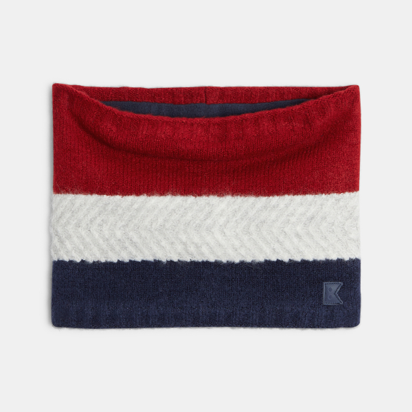 سنوف مخطط فاخر للأولاد باللون الأحمر